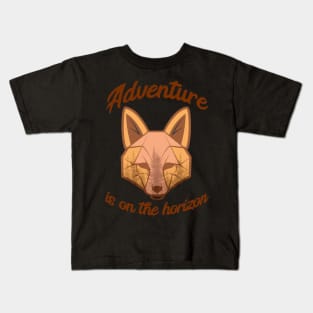 Adventure is on the horizon Kids T-Shirt